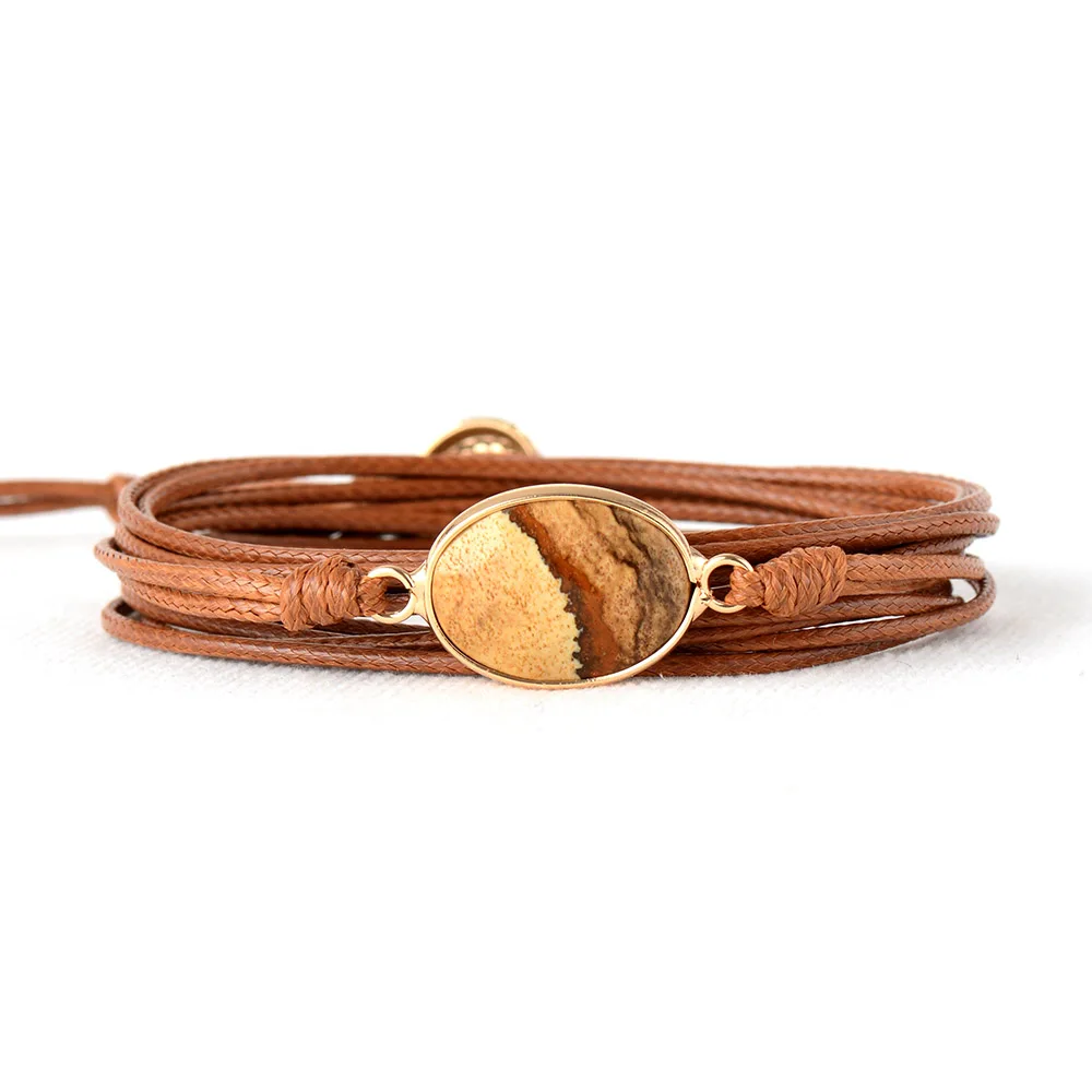 Rope Wrap Bracelet Picture Stone Boho Long Friendship Bracelets Handmade Ethnic Beach Holiday Bracelets Dropshipping
Rope Wrap Bracelet Picture Stone Boho Long Friendship Bracelets Handmade Ethnic Beach Holiday Bracelets Dropshipping