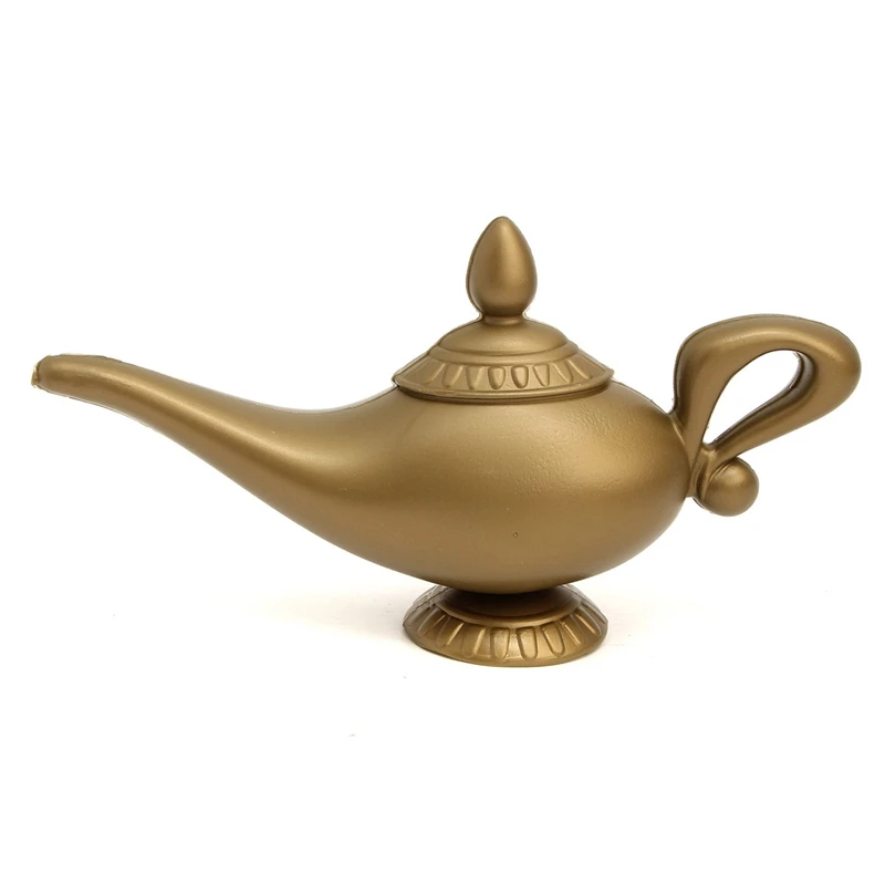 Plastic Cosplay Magic Halloween Christmas Panto Arabian for Genie Lamp Fancy Dress Prop For Children Home Decorations Party
Plastic Cosplay Magic Halloween Christmas Panto Arabian for Genie Lamp Fancy Dress Prop For Children Home Decorations Party