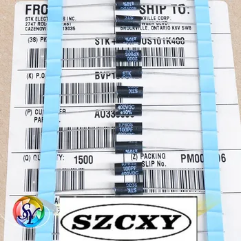 NEW STK 100PF 101 100P 400V 10% KP80S Metal film fever capacitor Volume: length 12mm* diameter 5mm
NEW STK 100PF 101 100P 400V 10% KP80S Metal film fever capacitor Volume: length 12mm* diameter 5mm