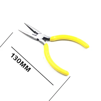 Needle Nose pliers Steel Pliers Pinces Beading Jewelry DIY Tool Hand Equipments 13cm 1Pc Silver Tone Yellow
Needle Nose pliers Steel Pliers Pinces Beading Jewelry DIY Tool Hand Equipments 13cm 1Pc Silver Tone Yellow