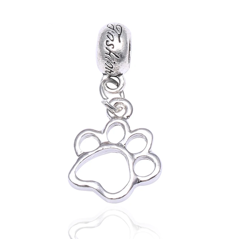 BAOPON 5Pcs/lot Silver Plated Dog Paw Print Pendant European Charm Fit Original Pandora Charm Bracelet Fashion Jewelry Gift
BAOPON 5Pcs/lot Silver Plated Dog Paw Print Pendant European Charm Fit Original Pandora Charm Bracelet Fashion Jewelry Gift