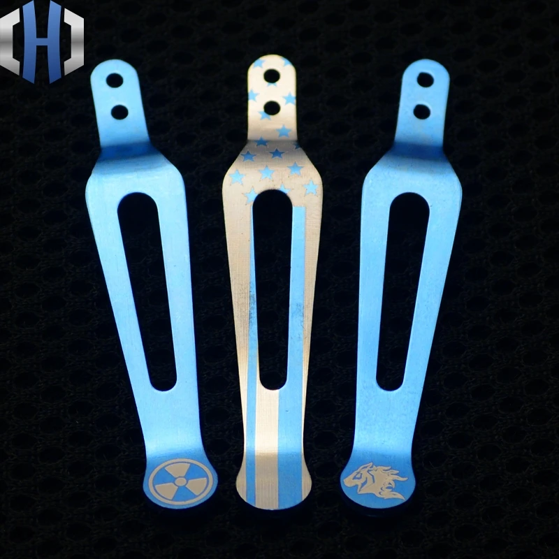 XM-18 Design TC4 Titanium Pocket Knife Clip Belt Flashlight K Sheath Multi Tools Knife Button Pocket Clip For Knife
XM-18 Design TC4 Titanium Pocket Knife Clip Belt Flashlight K Sheath Multi Tools Knife Button Pocket Clip For Knife