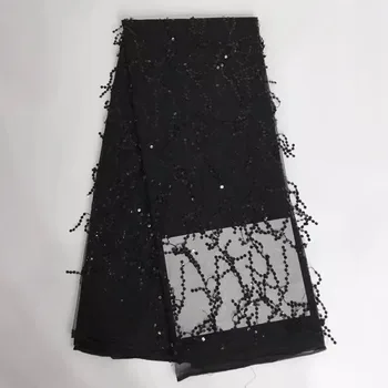 African French Lace Fabric with sequins High Quality African Tulle Lace Fabric with sequins 5yards black sequin lace fabric
African French Lace Fabric with sequins High Quality African Tulle Lace Fabric with sequins 5yards black sequin lace fabric