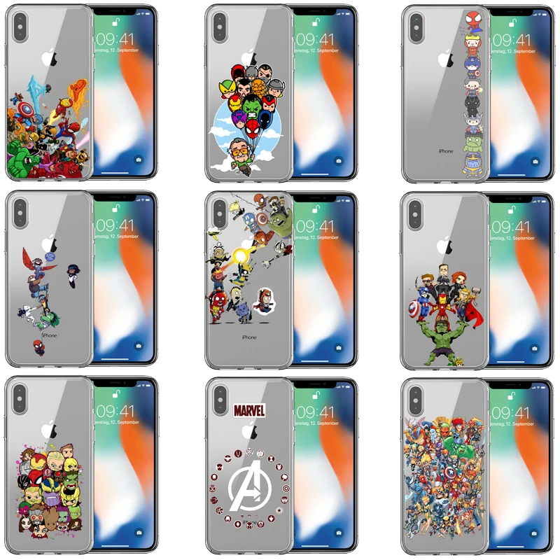 Marvel Avengers Case Para iPhone XS Max XR X 7 8 6 Plus 5 Super Homem De Ferro Do Homem Avengers Endgame Casos de telefone Coque
Marvel Avengers Case Para iPhone XS Max XR X 7 8 6 Plus 5 Super Homem De Ferro Do Homem Avengers Endgame Casos de telefone Coque