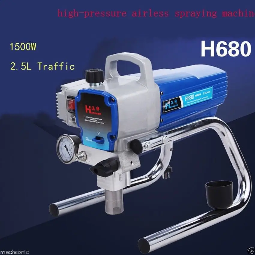 Top Airless Paint Sprayer H680 Wall Painting Spraying High Pressure Painting Tool H#
Top Airless Paint Sprayer H680 Wall Painting Spraying High Pressure Painting Tool H#