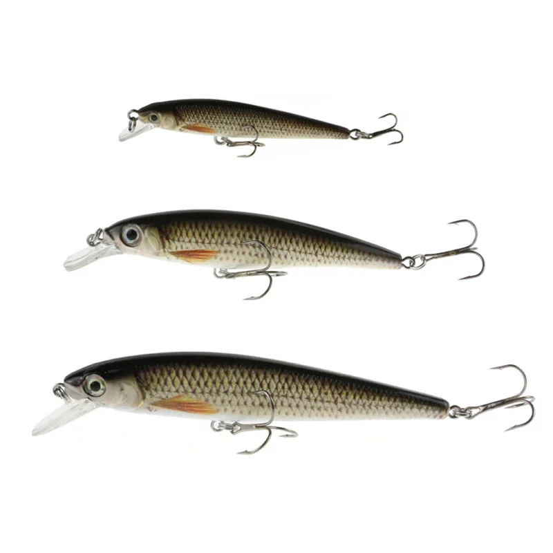 3Pcs Lifelike Minnow Fishing Lure Set Mixed 3 Sizes Minnow Baits Swimbait Bass Pike Snakehead Fish Lure
3Pcs Lifelike Minnow Fishing Lure Set Mixed 3 Sizes Minnow Baits Swimbait Bass Pike Snakehead Fish Lure