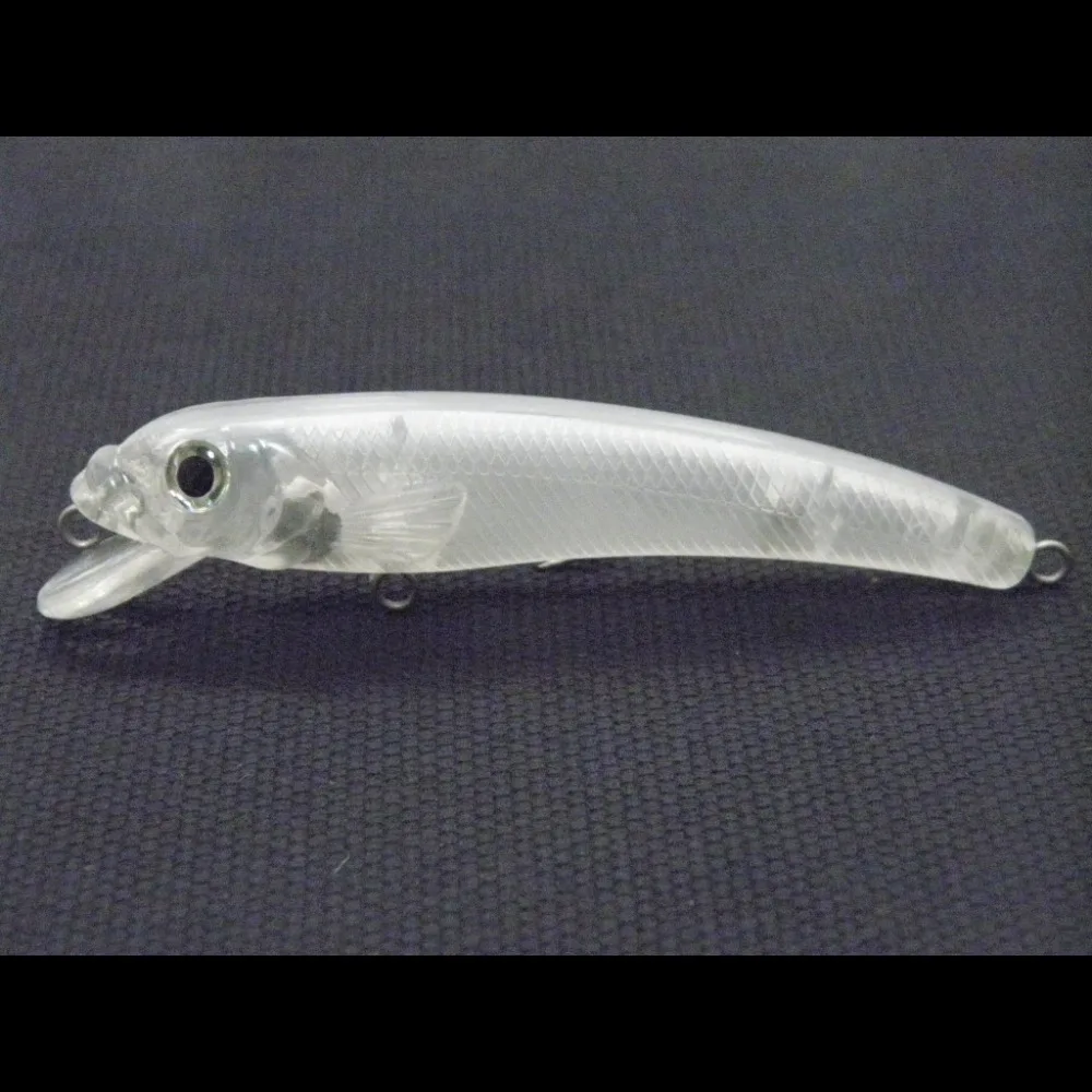 Фото WLure 8 5 см мелкая окуня плотная вобль прозрачная пустая рыболовная приманка для