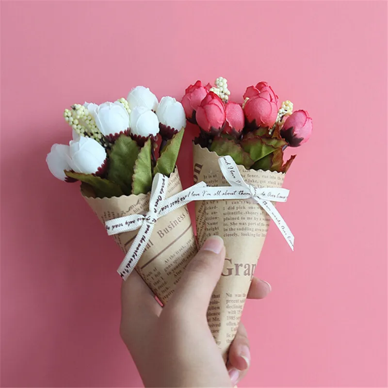Wedding Simulation Flower Kraft Paper Artificial Flower Home Decoration Accessories Fake Flower Home Decor
Wedding Simulation Flower Kraft Paper Artificial Flower Home Decoration Accessories Fake Flower Home Decor