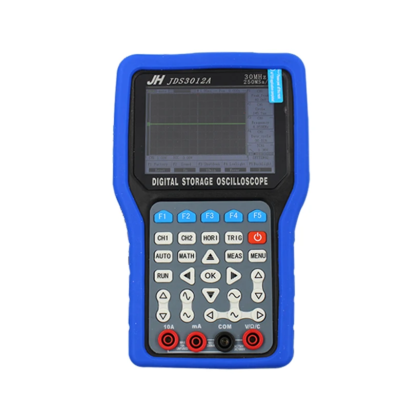JinHan JDS3012A Series Handheld Digital Storage Oscilloscope and Digital Multimeter, 30MHz, Single Channel,250MS/s Sample Rate
JinHan JDS3012A Series Handheld Digital Storage Oscilloscope and Digital Multimeter, 30MHz, Single Channel,250MS/s Sample Rate