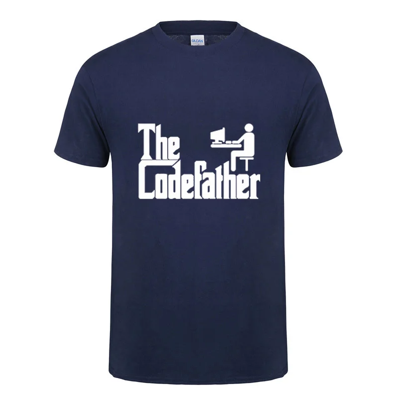 The Codefather T Shirt Father's Day Present Funny Birthday Gift For Dad Men Geek Programmer Programming O Neck Cotton T-shirt
The Codefather T Shirt Father's Day Present Funny Birthday Gift For Dad Men Geek Programmer Programming O Neck Cotton T-shirt