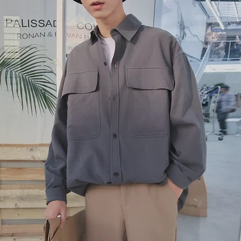 2018 New Long Sleeves Classic Style Men's Hawaiian GREY Shirt Loose French Cuff Brand Fashion Shirts M-XL
2018 New Long Sleeves Classic Style Men's Hawaiian GREY Shirt Loose French Cuff Brand Fashion Shirts M-XL