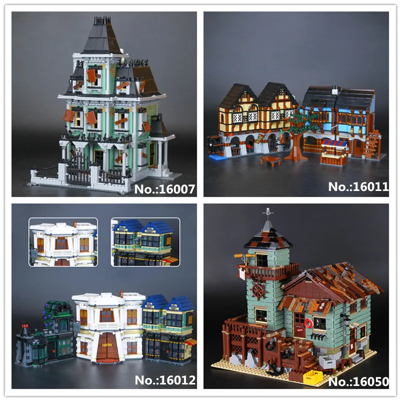 LEPIN 16007 haunted house 16011 Medieval Manor Castle 16012 Diagon Alley 16050 Led Old Finishing Store Building Block Toy
LEPIN 16007 haunted house 16011 Medieval Manor Castle 16012 Diagon Alley 16050 Led Old Finishing Store Building Block Toy
