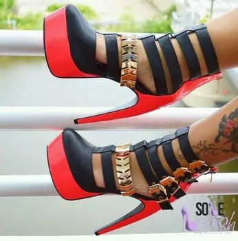 Original Intention Supen Sandals Gorgeous Round Toe Fashion Thin Heels Sandals Black Red Shoes Woman Plus Size 4-20
Original Intention Supen Sandals Gorgeous Round Toe Fashion Thin Heels Sandals Black Red Shoes Woman Plus Size 4-20