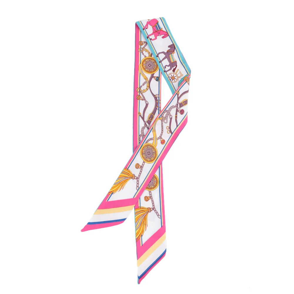 Fashion Women Skinny Scarfs Imitated Silk Print Headband Women Bag For Decoration Child Handbag Hair Wrist
Fashion Women Skinny Scarfs Imitated Silk Print Headband Women Bag For Decoration Child Handbag Hair Wrist