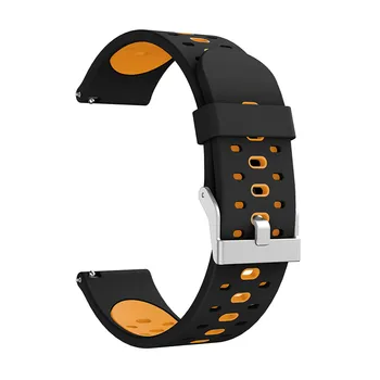 Soft silicone replacement strap sports and ventilation two-color version quick release wrist strap for Samsung Galaxy watches#10
Soft silicone replacement strap sports and ventilation two-color version quick release wrist strap for Samsung Galaxy watches#10