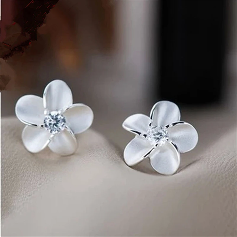 H:HYDE Fashion Elegant Flower Design Stud Earrings Cubic Zirconia Earrings For Women Jewelry Valentine's Day Gifts Brincos
H:HYDE Fashion Elegant Flower Design Stud Earrings Cubic Zirconia Earrings For Women Jewelry Valentine's Day Gifts Brincos