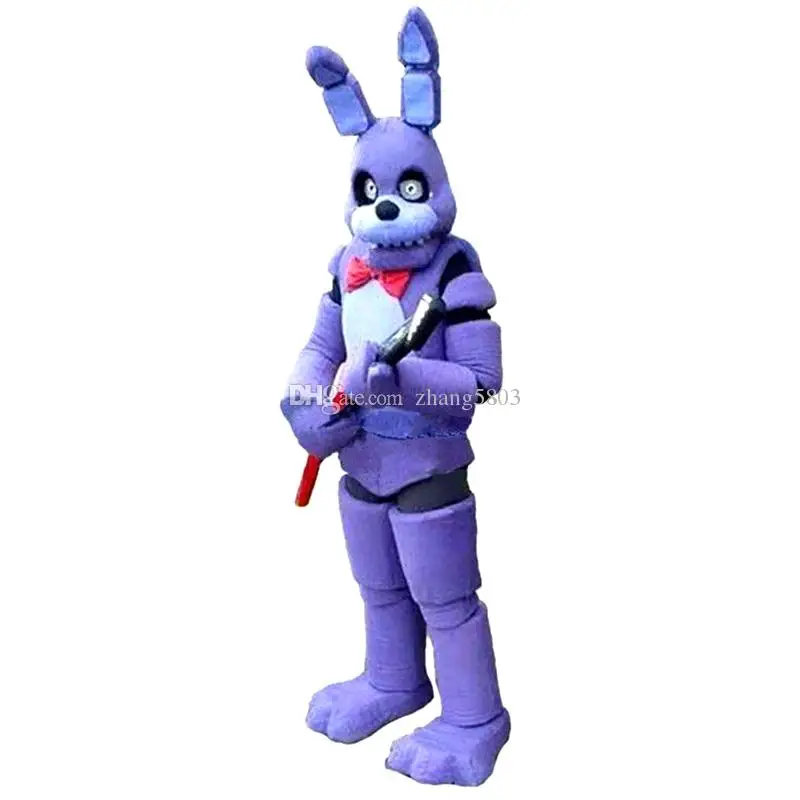 New Adult Five Nights at Freddy's FNAF Toy Creepy Bunny Rabbit Mascot Christmas Fancy Dress Halloween Mascot Costume
New Adult Five Nights at Freddy's FNAF Toy Creepy Bunny Rabbit Mascot Christmas Fancy Dress Halloween Mascot Costume