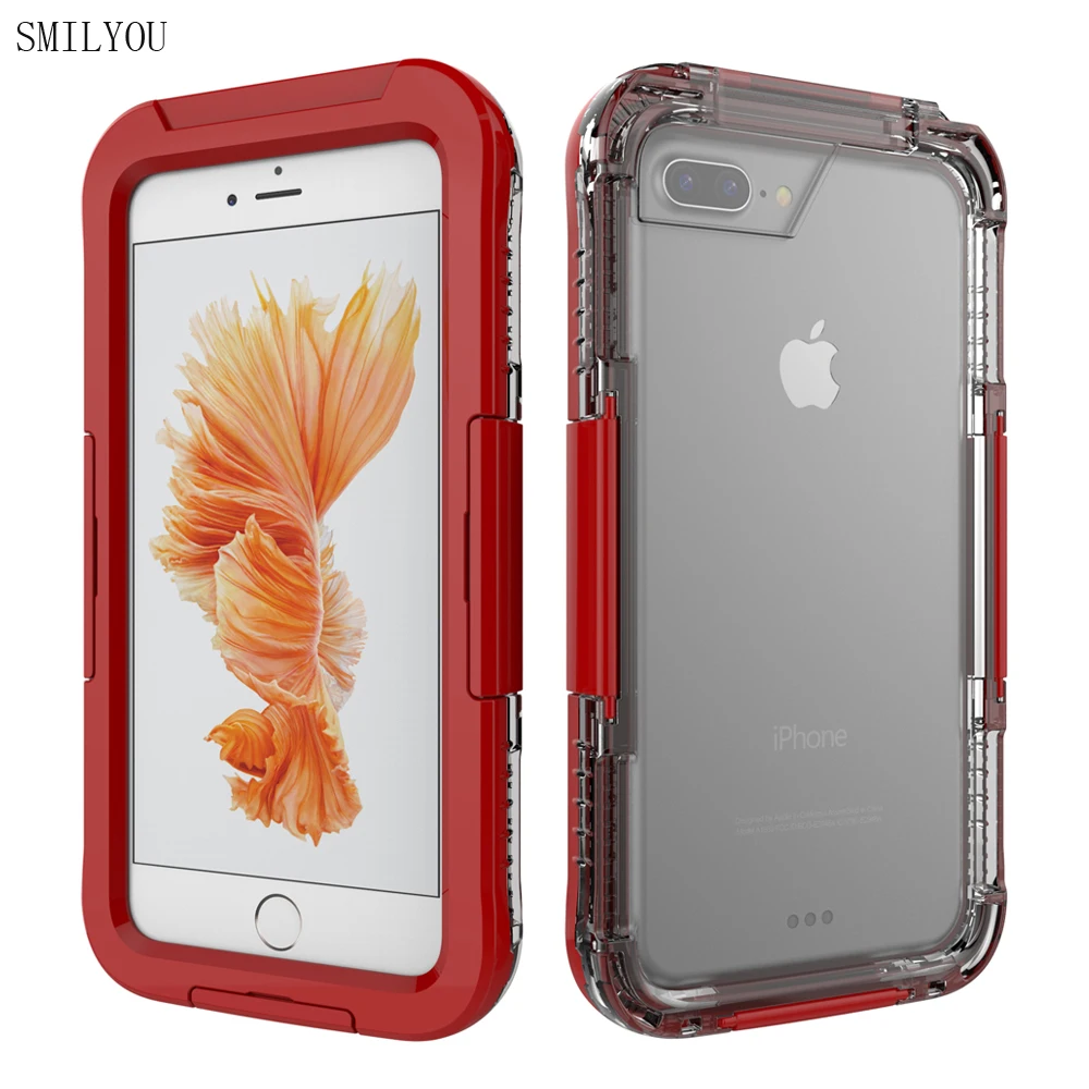 2018 Waterproof Case for iPhone 7 8 6 6s plus sensitive touch PET hight bright film phone case for iphone 7 8 plus Diving Fundas
2018 Waterproof Case for iPhone 7 8 6 6s plus sensitive touch PET hight bright film phone case for iphone 7 8 plus Diving Fundas