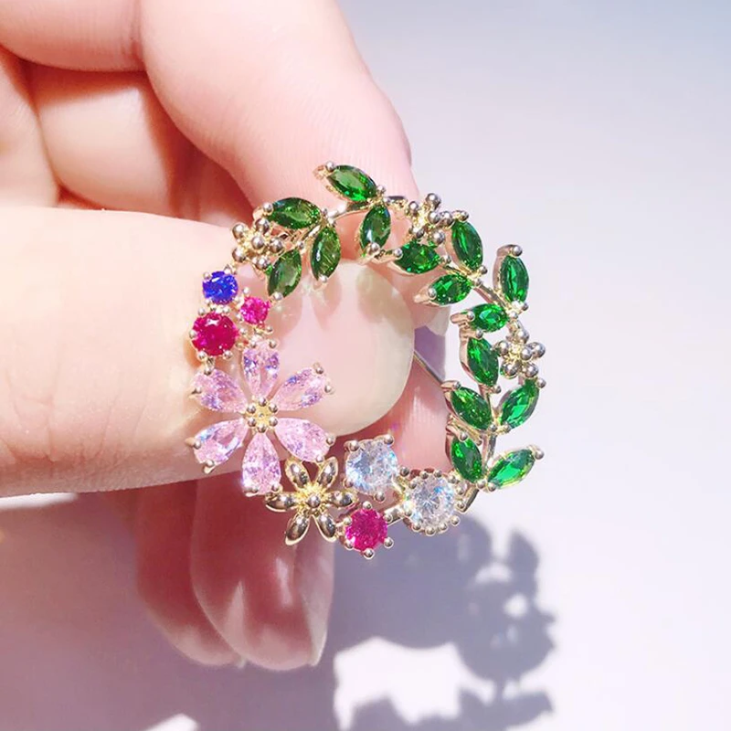 Earofcorn Color Garland Pin Scarf Buckle Accessories Female Shawl Buckle Brooch Zircon Brooch Coat Cardigan Pin Buckle
Earofcorn Color Garland Pin Scarf Buckle Accessories Female Shawl Buckle Brooch Zircon Brooch Coat Cardigan Pin Buckle