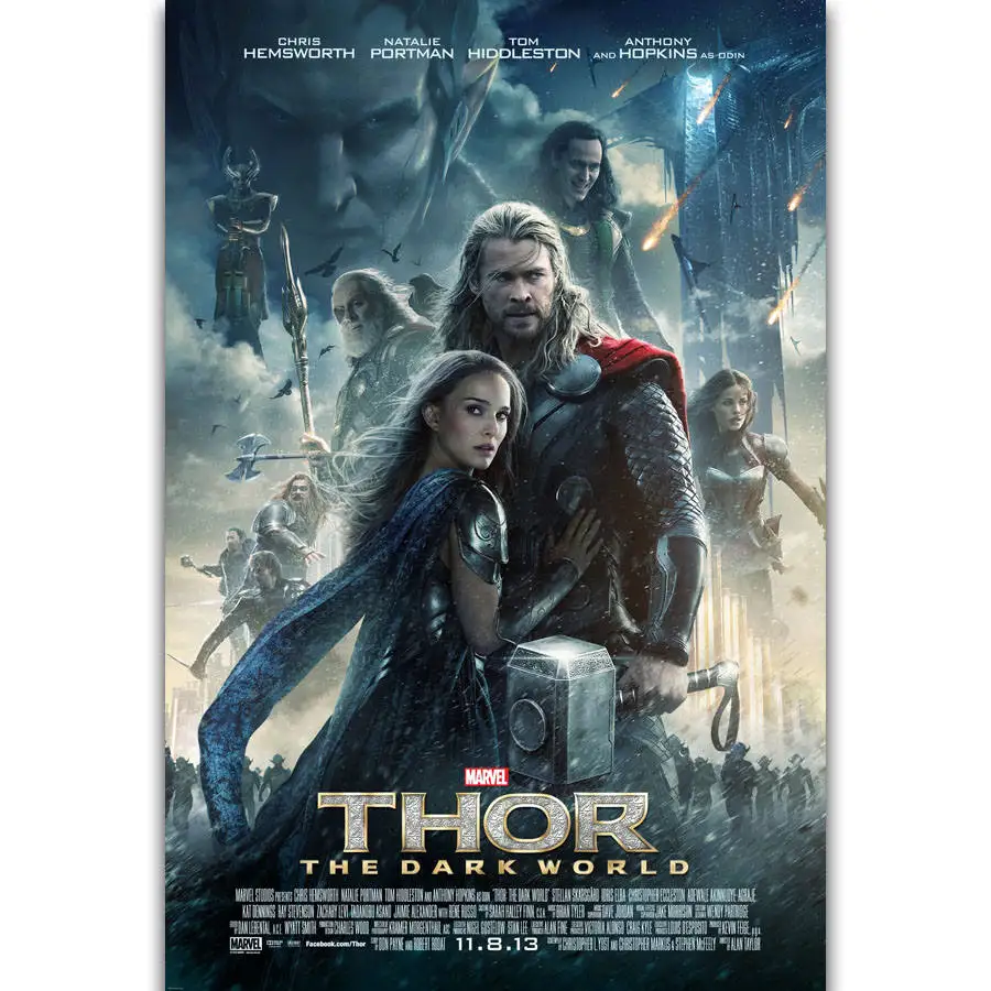 S598 Thor The Dark World Marvel Movie Wall Art Painting Print On Silk Canvas Poster Home Decoration
S598 Thor The Dark World Marvel Movie Wall Art Painting Print On Silk Canvas Poster Home Decoration