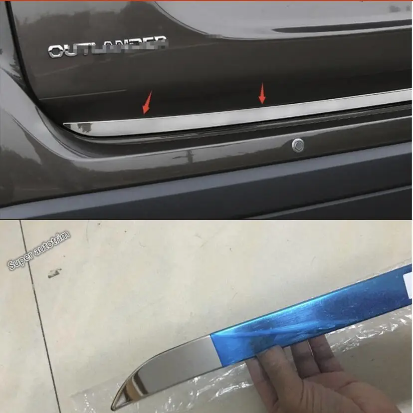 Lapetus Stainless Steel Exterior Refit Kit For Mitsubishi Outlander 2013 - 2019 Rear Trunk Tailgate Bottom Lid Strip Cover Trim
Lapetus Stainless Steel Exterior Refit Kit For Mitsubishi Outlander 2013 - 2019 Rear Trunk Tailgate Bottom Lid Strip Cover Trim