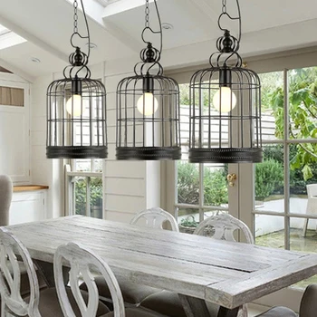 Loft iron lanterns pendant lights retro Restaurant Bar Cafe hone lighting lamp industrial wind black cage pendant lamps ZA GY4
Loft iron lanterns pendant lights retro Restaurant Bar Cafe hone lighting lamp industrial wind black cage pendant lamps ZA GY4