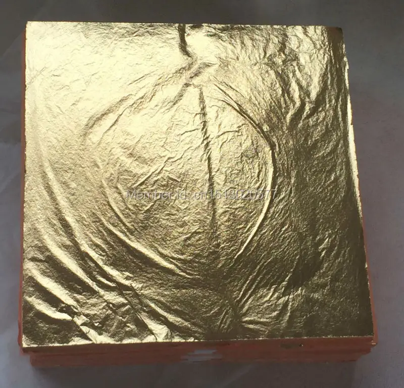 100pcs/pack Italian Imitation Gold Leaf color 2.0 Imitation Silver Leaf 16*16CM for Buddha gilding
100pcs/pack Italian Imitation Gold Leaf color 2.0 Imitation Silver Leaf 16*16CM for Buddha gilding