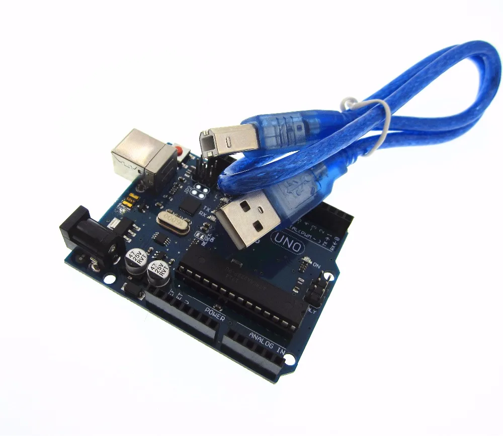 1 компл./Лот совершенно новый UNO R3 MEGA328P ATMEGA16U2 1UNO + USB-кабель | Компьютеры и офис