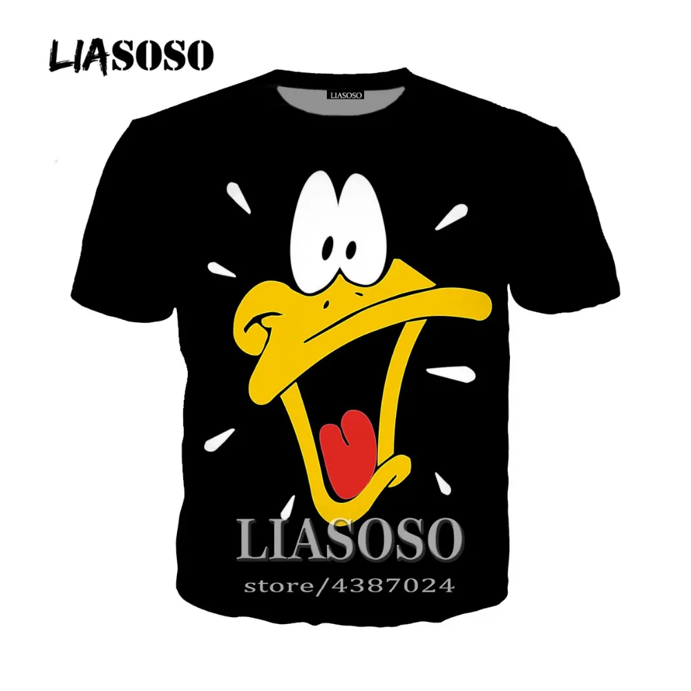 LIASOSO New Harajuku Style Tees Men Women Casual T-Shirt Cartoon Anime Looney Tunes 3D Print T Shirt Tops Brand Clothing A074
LIASOSO New Harajuku Style Tees Men Women Casual T-Shirt Cartoon Anime Looney Tunes 3D Print T Shirt Tops Brand Clothing A074