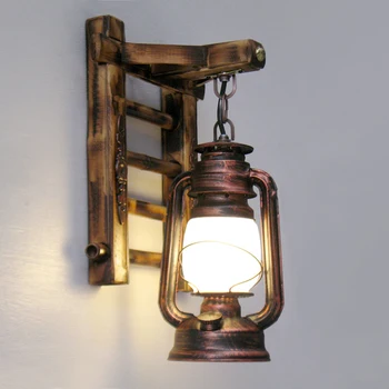 Vintage retro bronze iron lantern Kerosene wall lamp E27 for hallway Bathroom bar Vanity night Lights fixture sconce bedroom
Vintage retro bronze iron lantern Kerosene wall lamp E27 for hallway Bathroom bar Vanity night Lights fixture sconce bedroom