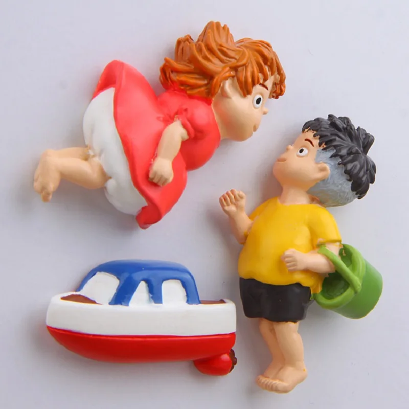 1pcs Ponyo on the Cliff Ponyo Sousky Seagal PVC Action Figures Collection Refrigerator Paste Model Toy for Garden Home Decor
1pcs Ponyo on the Cliff Ponyo Sousky Seagal PVC Action Figures Collection Refrigerator Paste Model Toy for Garden Home Decor