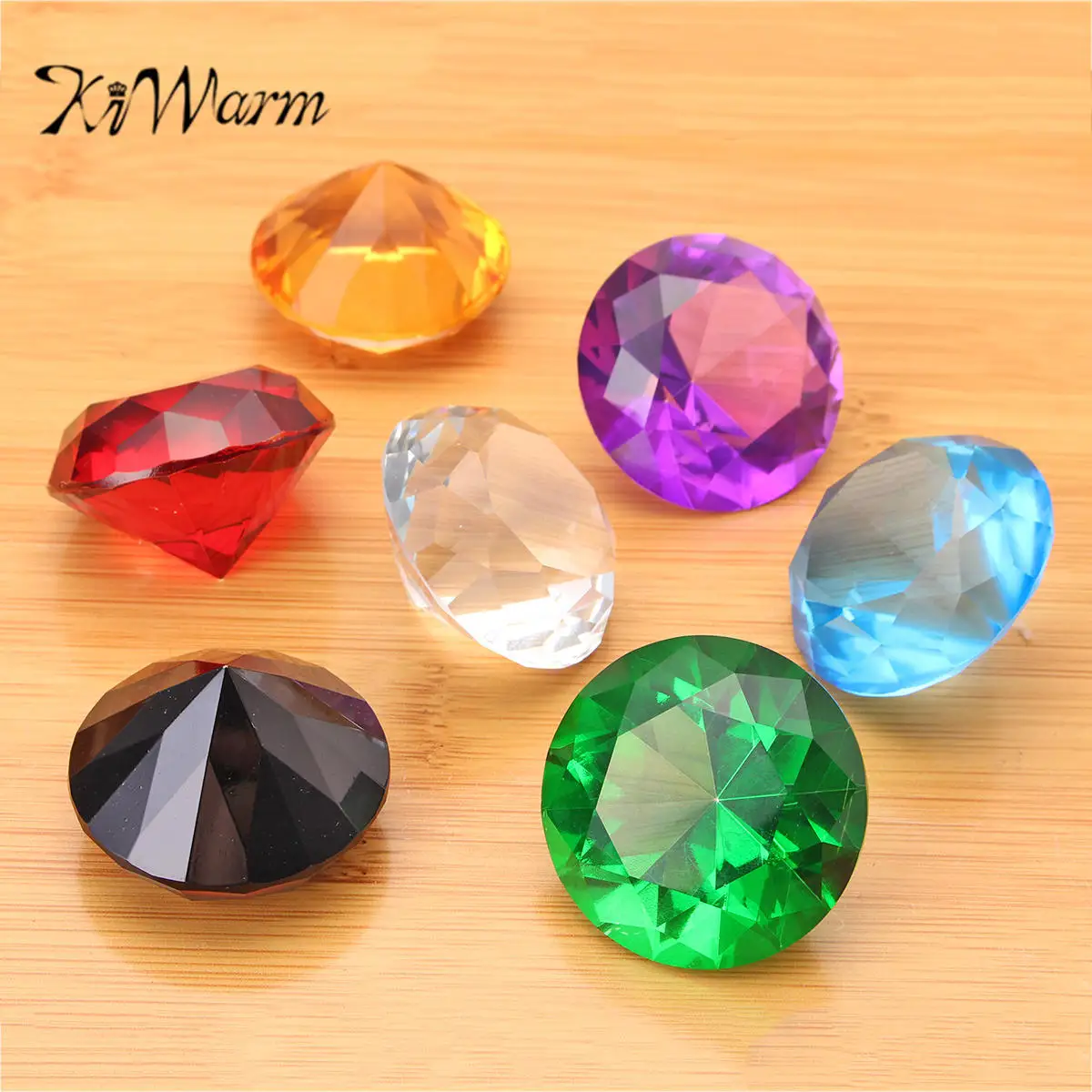 KiWarm Crystal Rhinestones Paperweights Glass Giant Diamond Shaped Jewel Decor Gifts 40mm Wedding Diamond Jewel Birthday Party
KiWarm Crystal Rhinestones Paperweights Glass Giant Diamond Shaped Jewel Decor Gifts 40mm Wedding Diamond Jewel Birthday Party