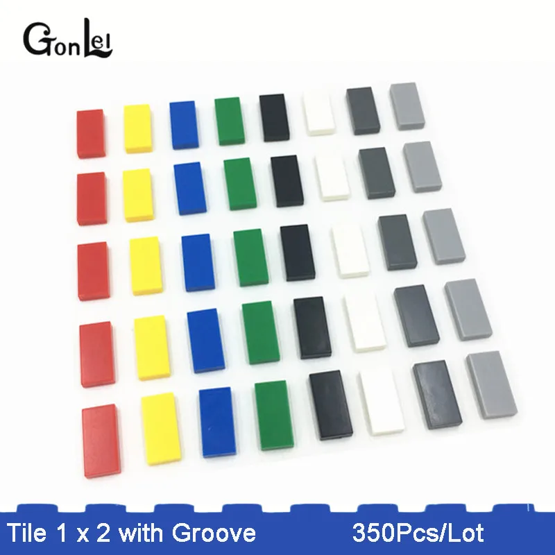 350Pcs/lot MOC Brick Tiles 1 x 2 with Groove Building Blocks Parts DIY Educational Creative Toys Compatible with 3069B gift
350Pcs/lot MOC Brick Tiles 1 x 2 with Groove Building Blocks Parts DIY Educational Creative Toys Compatible with 3069B gift