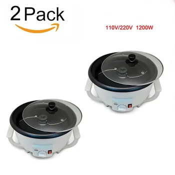 2pcs Electric Home Coffee Roaster Machine 110V/220V 1200W Household Coffee Bean Roasting Baking Machine for Home Small Cafe
2pcs Electric Home Coffee Roaster Machine 110V/220V 1200W Household Coffee Bean Roasting Baking Machine for Home Small Cafe