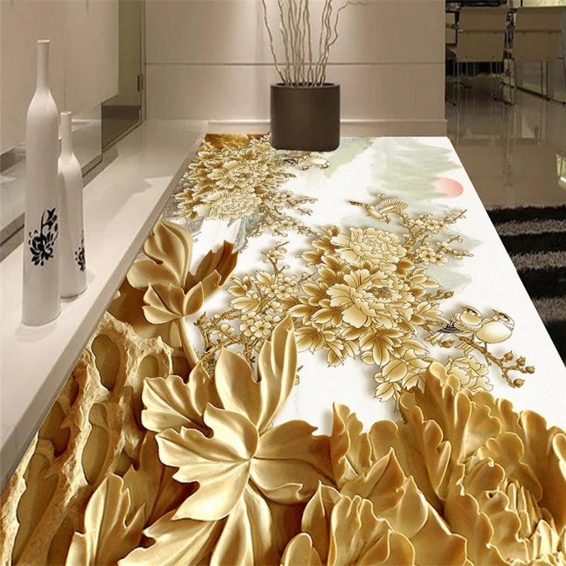 beibehang 3D three-dimensional abstract floral carvings floor PVC waterproof floor relief flower self-adhesive 3D floor
beibehang 3D three-dimensional abstract floral carvings floor PVC waterproof floor relief flower self-adhesive 3D floor