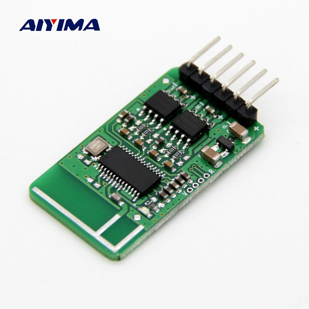 Плата усилителя AIYIMA Беспроводная с поддержкой Bluetooth 5 0 2*5 Вт|Усилители мощности| |