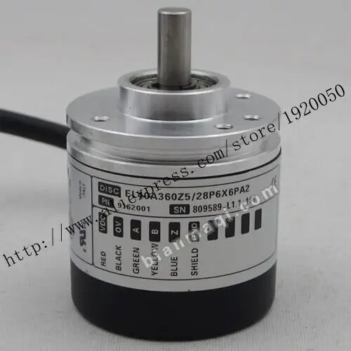 Spot EL40A360Z5 / 28P6X6PA2 meaning Seoul record ELtra rotary encoder 360 lines solid shaft
Spot EL40A360Z5 / 28P6X6PA2 meaning Seoul record ELtra rotary encoder 360 lines solid shaft