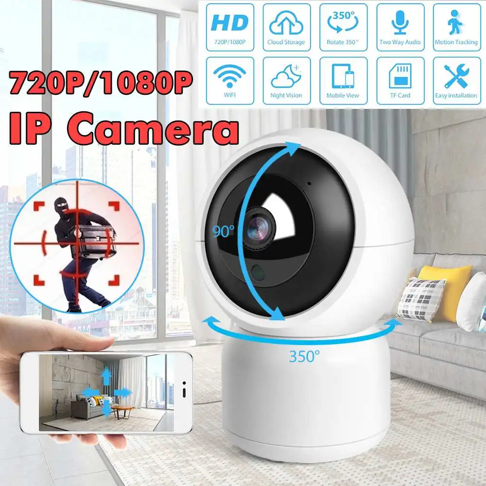 720P/1080P HD Wireless Wifi IP Camera Smart Home Security Surveillance Camera Monitor Device House Two Way Audio CMOS PIR Video
720P/1080P HD Wireless Wifi IP Camera Smart Home Security Surveillance Camera Monitor Device House Two Way Audio CMOS PIR Video