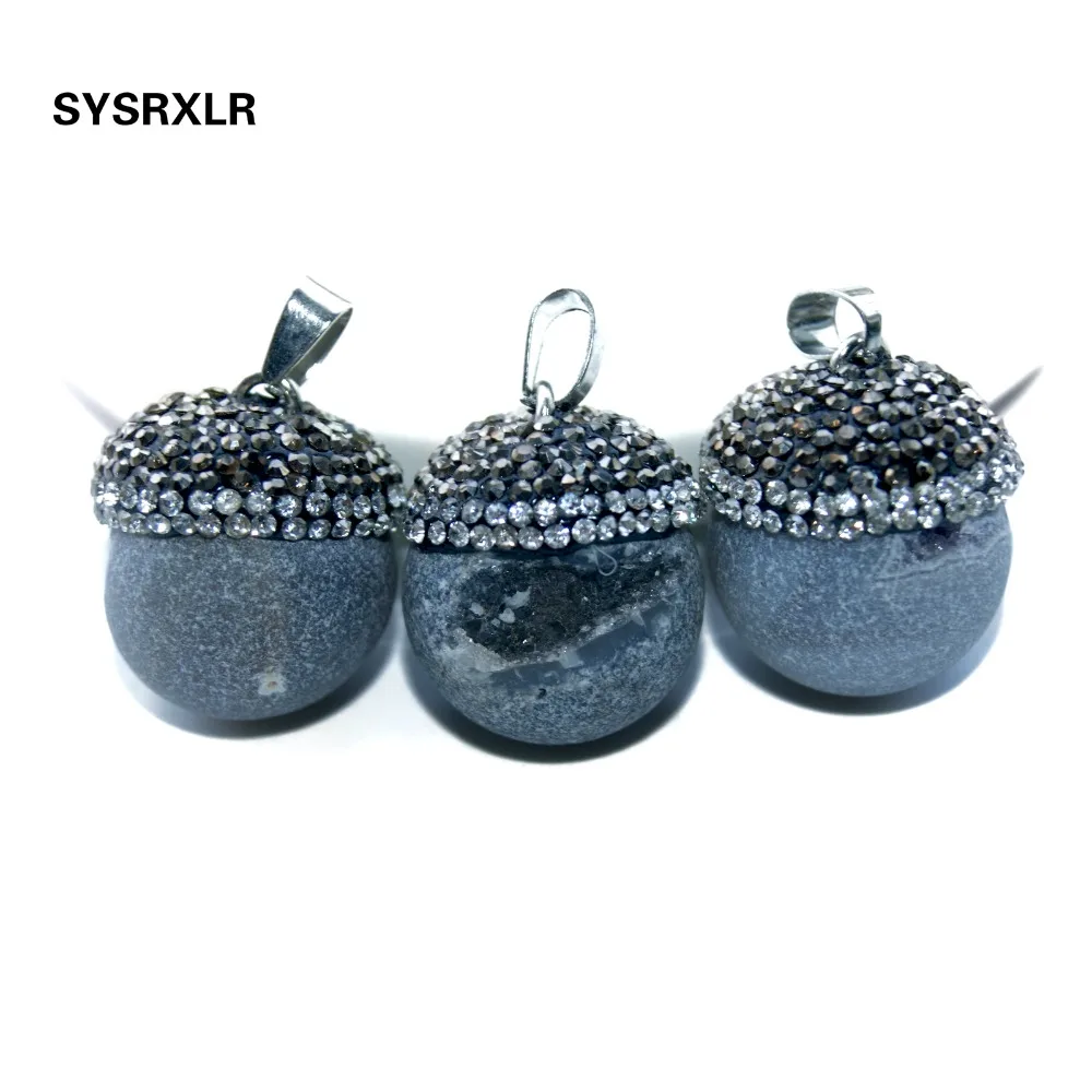 Wholesale Natural Stone Pendant Unique circular Shape Silver Plated Pendant Irregular Women DIY Necklaces For Jewelry Making
Wholesale Natural Stone Pendant Unique circular Shape Silver Plated Pendant Irregular Women DIY Necklaces For Jewelry Making