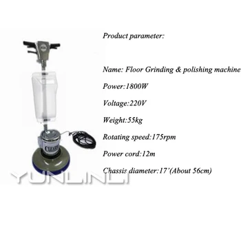 Floor Polishing Machine Push-Type Brushes Wiping Machine Polisher Floor Cleaning/Waxing Machine BF522 For Household/Hotel
Floor Polishing Machine Push-Type Brushes Wiping Machine Polisher Floor Cleaning/Waxing Machine BF522 For Household/Hotel