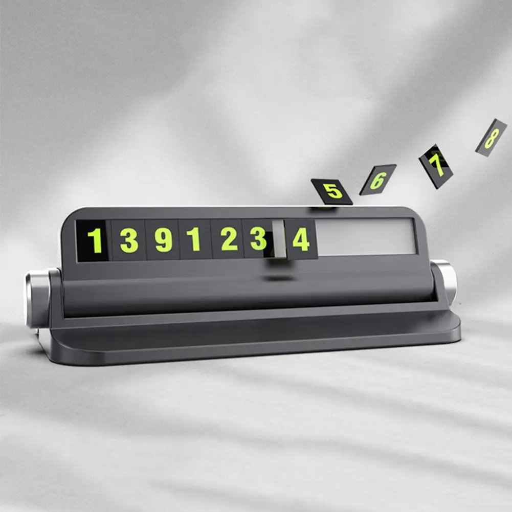 New Arrival Night Luminous Adhesive Car Temporary Parking Card Number Plate Phone Holder
New Arrival Night Luminous Adhesive Car Temporary Parking Card Number Plate Phone Holder