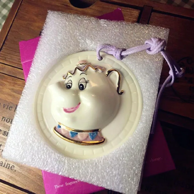 New-Arrival-Beauty-And-the-Beast-Teapot-Mrs-Potts-Aroma-Fragrance-Ceramic-Diffuser-Porcelain-Pendant-Hanging