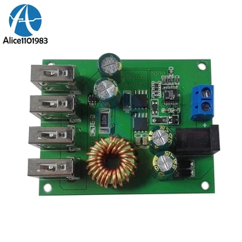 4 Four USB DC DC 7-60V to 5V 5A Output Buck Converter Board Step Down Power Supply Board Module With Case
4 Four USB DC DC 7-60V to 5V 5A Output Buck Converter Board Step Down Power Supply Board Module With Case