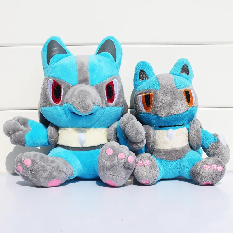 2 Size 14cm/17cm Lucario Plush Toy Dolls Lucario Plush Cute Soft Stuffed Animal Doll For Great Gift
2 Size 14cm/17cm Lucario Plush Toy Dolls Lucario Plush Cute Soft Stuffed Animal Doll For Great Gift