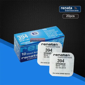20pack renata 394 SR936SW AG9 Button Battery For Watch Clock Repair Tools Cell Batteries
20pack renata 394 SR936SW AG9 Button Battery For Watch Clock Repair Tools Cell Batteries