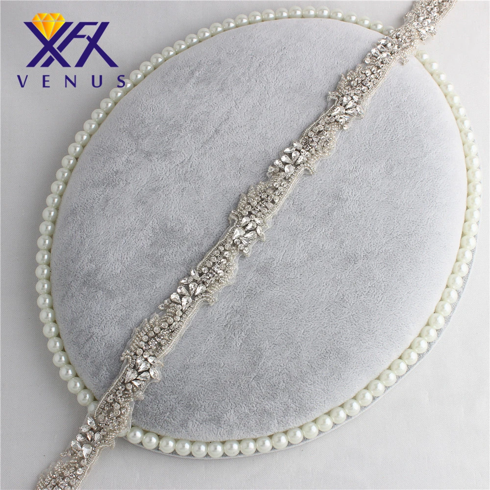 XINFANGXIU 59*3 cm small beads beaded Crystal Glass Silver Rhinestone trim chain Wedding Bridal Dress Sash belt patch 30 pieces
XINFANGXIU 59*3 cm small beads beaded Crystal Glass Silver Rhinestone trim chain Wedding Bridal Dress Sash belt patch 30 pieces