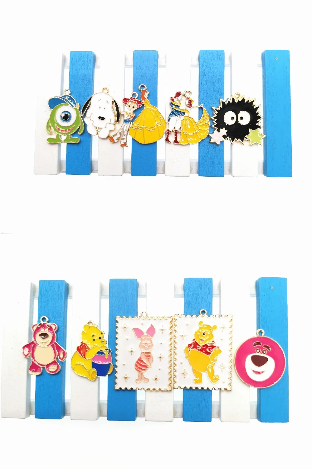 New Lot 10 design strawberry bears pigs princess Toy story dogs Charm earrings Pendants DIY Jewelry Making Accessories
New Lot 10 design strawberry bears pigs princess Toy story dogs Charm earrings Pendants DIY Jewelry Making Accessories