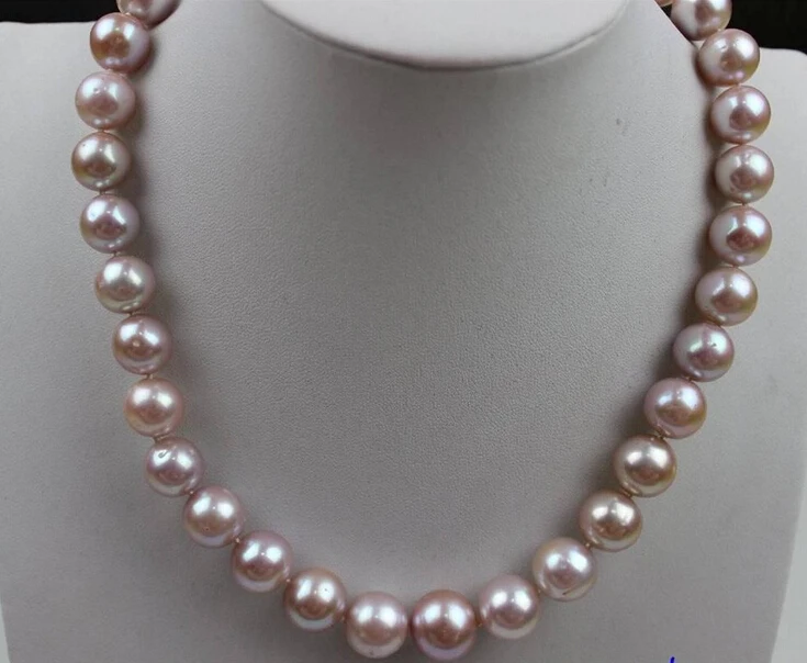 FREE SHIPPINGNatural purple Freshwater pearl chain necklace 11-12mm 17.5INCH Alloy "Handmade" (A0502)
FREE SHIPPINGNatural purple Freshwater pearl chain necklace 11-12mm 17.5INCH Alloy "Handmade" (A0502)