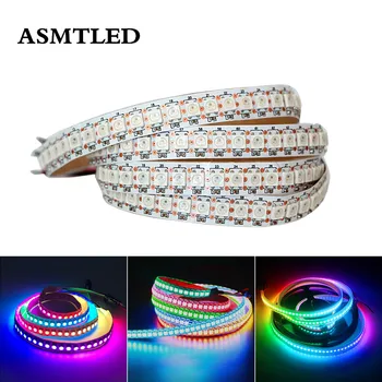 DC 5V LED Pixel Strip WS2811 WS2812B Programmable Addressable 30/60/144 leds/m built in 1 IC Control 1 Leds 5050 RGB LED Lights
DC 5V LED Pixel Strip WS2811 WS2812B Programmable Addressable 30/60/144 leds/m built in 1 IC Control 1 Leds 5050 RGB LED Lights