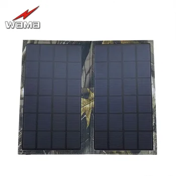 1x Wama 6W Solar Panels Charger for Mobile Phones 18650 Batteries USB Outdoors Waterproof Folding Foldable Camouflage
1x Wama 6W Solar Panels Charger for Mobile Phones 18650 Batteries USB Outdoors Waterproof Folding Foldable Camouflage